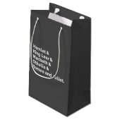 Shakespeare Plays I Kleine Geschenktüte (Rückseite Schrägansicht)