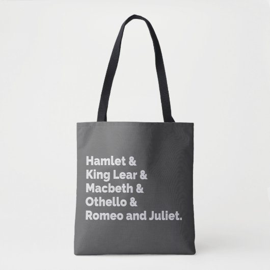 Shakespeare Plays I Tasche (Vorderseite)