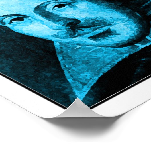 Shakespeare Pop Art Poster (Ecke)