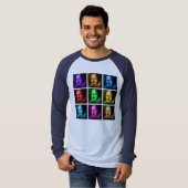 Shakespeare Pop Art T-Shirt (Vorne ganz)