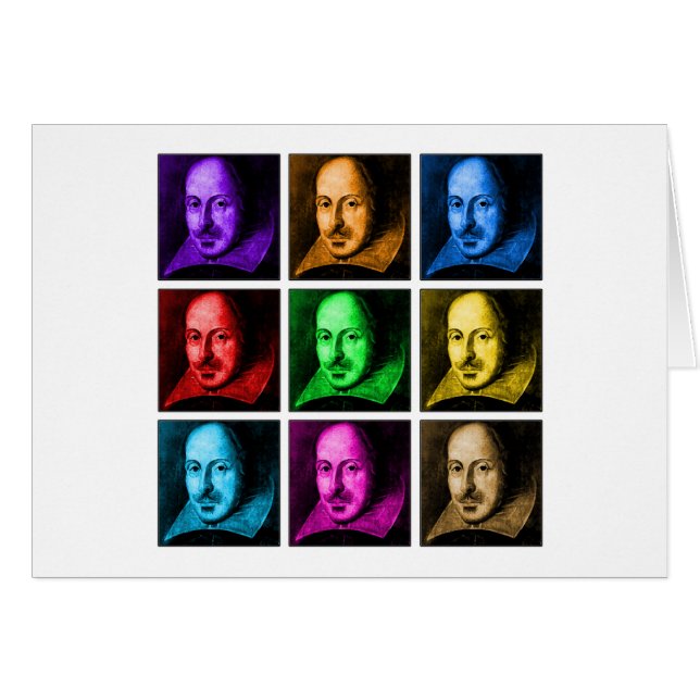 Shakespeare-Pop-Kunst (Vorderseite (Horizontal))
