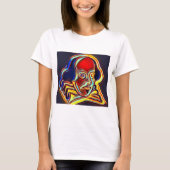 Shakespeare-Porträt - moderne Kunst T-Shirt (Vorderseite)