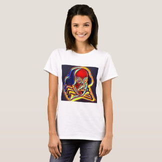Shakespeare-Porträt - moderne Kunst T-Shirt