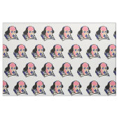 Shakespeare-Porträtgewebe - weißer Hintergrund Stoff (Fat Quarter (45,7 x 55,9 cm))