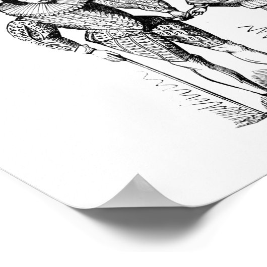 Shakespeare-Proportionen Poster (Ecke)