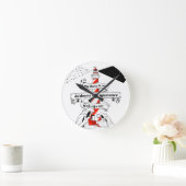 Shakespeare quote 12th night runde wanduhr (Zuhause)