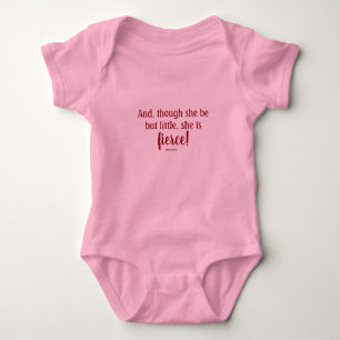 Shakespeare Quote Baby Bodysuit Strampler