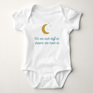 Shakespeare Quote Baby Bodysuit Strampler