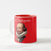 Shakespeare quote coffee Mug Zweifarbige Tasse (Vorderseite Links)