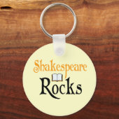 Shakespeare Rocks Schlüsselanhänger Geschenk (Vorderseite)