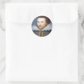 Shakespeare Runder Aufkleber (Tasche)