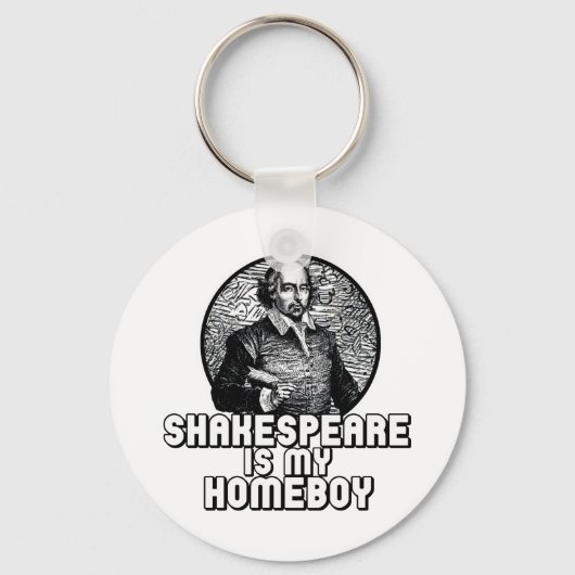 Shakespeare Schlüsselanhänger (Vorderseite)