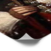 Shakespeare "Shame Devil" Wisdom Quote Poster (Ecke)