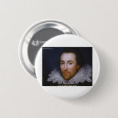 Shakespeare "So We Be" Zitate von Weisheit und T-S Button (Vorne & Hinten)