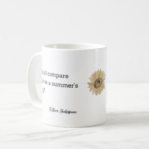 Shakespeare Sommer Zitat Dekoration für Zuhause Kaffeetasse