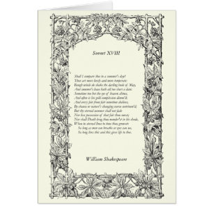 Shakespeare-Sonett # 18