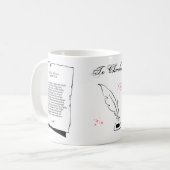 Shakespeare Sonett 44 Kaffeetasse (Vorderseite Links)