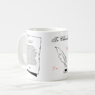 Shakespeare-Sonett 81 Kaffeetasse