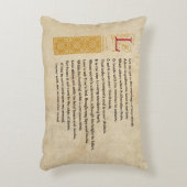 Shakespeare Sonnet 116 (CXVI) auf Pergament Zierkissen (Vorderseite(Vertikal))