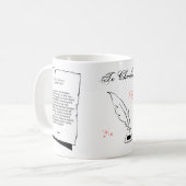 Shakespeare Sonnet 126 Kaffeetasse (Vorderseite Links)