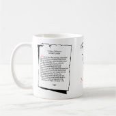 Shakespeare Sonnet 128 Kaffeetasse (Links)