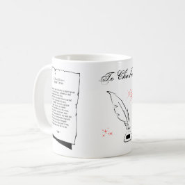 Shakespeare Sonnet 133 Kaffeetasse