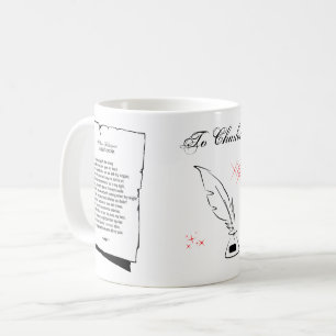 Shakespeare Sonnet 139 Kaffeetasse