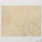 Shakespeare Sonnet 144 (CXLIV) auf Pergament Flyer (Hinten)