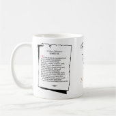 Shakespeare Sonnet 14 Kaffeetasse (Links)