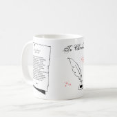 Shakespeare Sonnet 152 Kaffeetasse (Vorderseite Links)