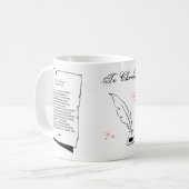 Shakespeare Sonnet 153 Kaffeetasse (Vorderseite Links)