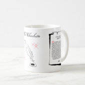 Shakespeare Sonnet 17 Kaffeetasse (VorderseiteRechts)