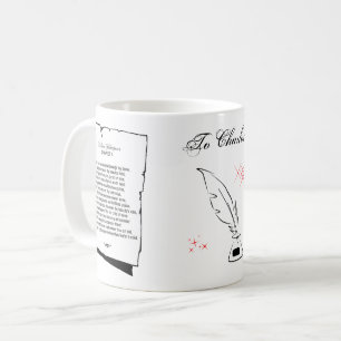 Shakespeare Sonnet 2 Kaffeetasse