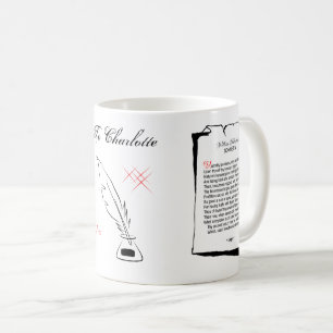 Shakespeare Sonnet 4 Kaffeetasse