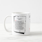 Shakespeare Sonnet 4 Kaffeetasse (Links)