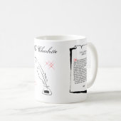 Shakespeare Sonnet 53 Kaffeetasse (VorderseiteRechts)