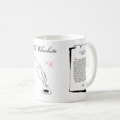 Shakespeare Sonnet 55 Kaffeetasse (VorderseiteRechts)
