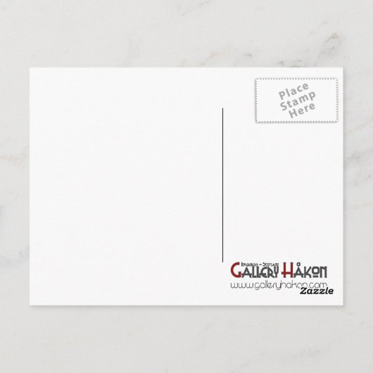 Shakespeare Sonnet 60 (LX) auf Pergament Postkarte (Rückseite)