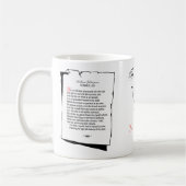 Shakespeare Sonnet 62 Kaffeetasse (Links)