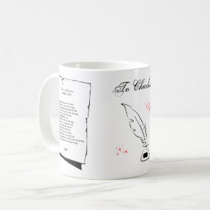 Shakespeare Sonnet 73 Kaffeetasse