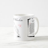 Shakespeare Sonnet 81 Kaffeetasse (VorderseiteRechts)