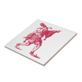 Shakespeare- Spaßvogel Fliese (Seite)