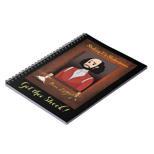 Shakespeare Spiral Foto Notebook schütteln Notizblock (Linke Seite)