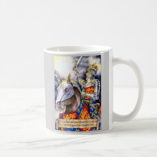 Shakespeare stellt Tasse Henrys V dar (Rechts)