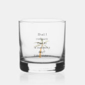 Shakespeare Summer Quote Decor For Home Whiskyglas (Vorderseite)