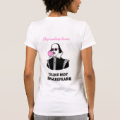 Shakespeare T - Shirt (Rückseite)