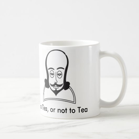 Shakespeare-Tasse Kaffeetasse (Rechts)