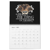Shakespeare-Theater- maskiert Wandkalender (Mär 2027)