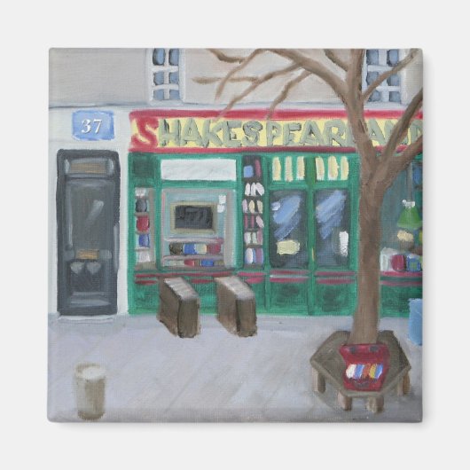 Shakespeare und Company Magnet (Vorne)