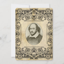 Shakespeare Wedding Einladung